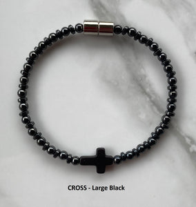 The CROSS - Single Strand Bracelet