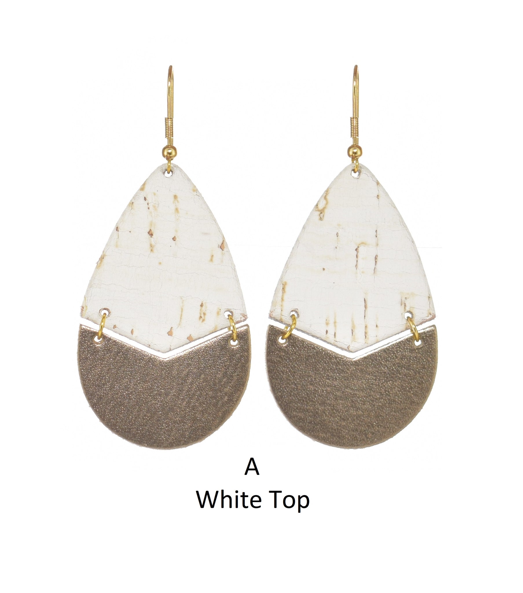 Cork - Bentley, White Cork with Caramel Fleck