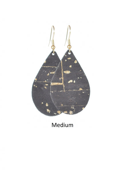 Cork - Black with Gold