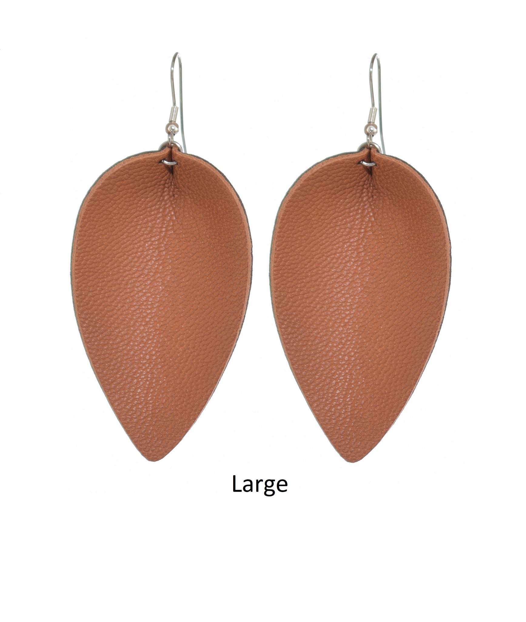 Leaf - Leather, Gingerbread Brown
