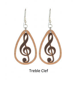 Wood - "Treble Clef"