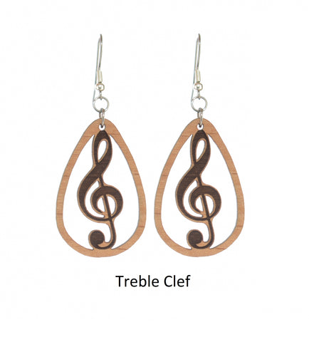 Wood - "Treble Clef"